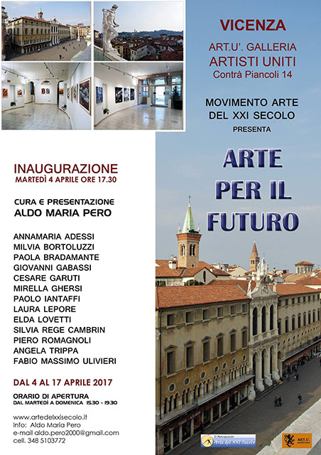 Laura Lepore Artista Torino Vicenza_Arte-Per-il-Futuro locandina