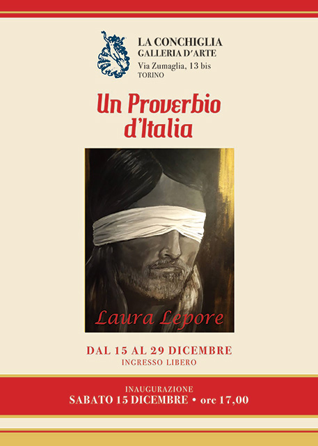 Laura Lepore Artista Torino locandina mostra personale