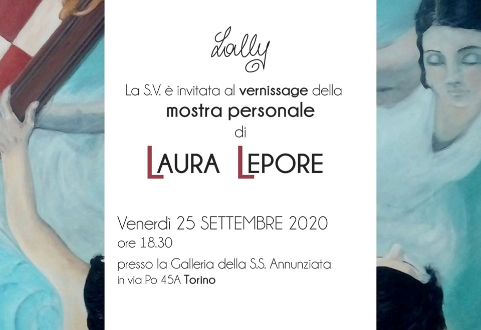 Laura Lepore Artista Torino mostra personale locandina