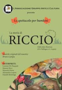 Laura Lepore Artista Torino locandina La storia di Riccio_Spettacolo per bambini