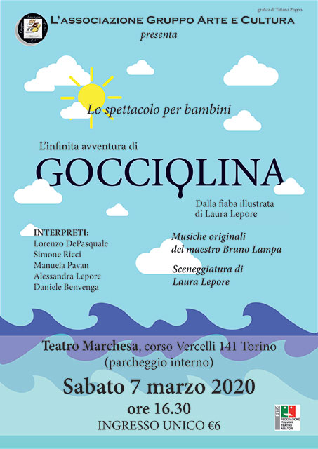 Gocciolina_spettacolo-per--bambini Laura Lepore Artista Torino